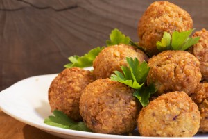 Falafel de lentilles corail